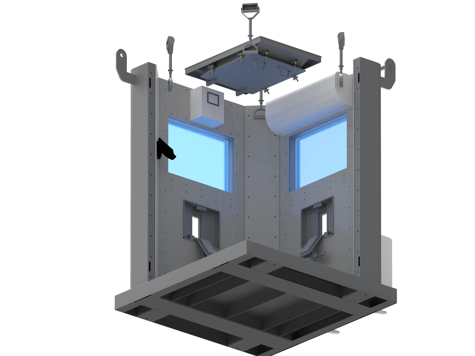 WOT BORDER MOBILE SHELTER WNĘTRZE